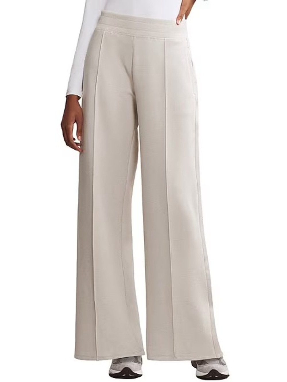 NWT Rhone Dreamglow Coordinating High Rise Wide Leg Trouser Pants (size M) - Picture 2 of 6